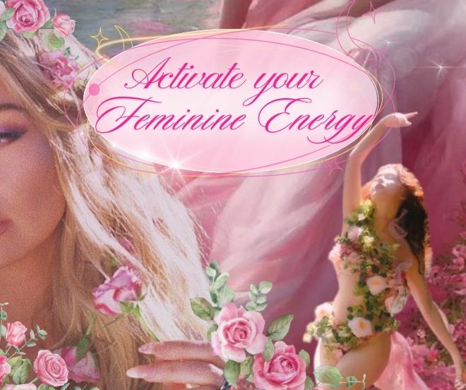 activate your feminine energy with this beginner friendly guide. Learn how to set strong boundaries, balance your masculine side and embody your divine feminine energy through daily self care rituals.